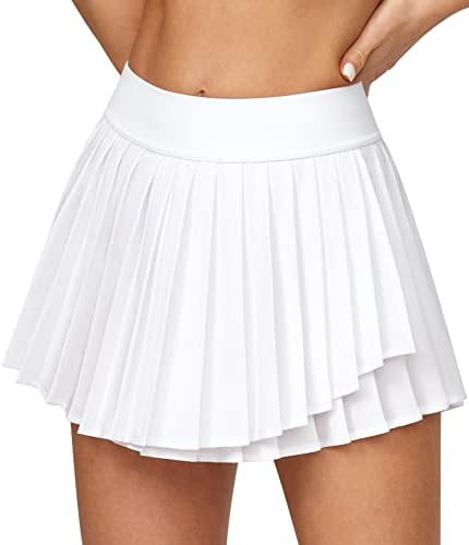 IUGA Tennis Skirt Pleated Skirts for Women with Pockets High Waisted Athletic Skirt Skorts for Wo... | Amazon (US)