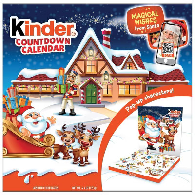 Kinder Christmas Advent Calendar - 4.3oz | Target