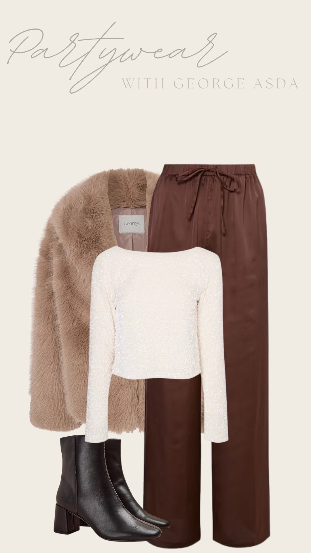 
#ad 
George Asda 
Partywear 
Night out 
Christmas party 

#LTKfestive #LTKpartywear #LTKwinter