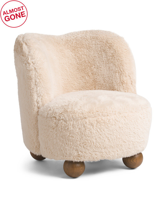 Ball Foot Accent Chair | TJ Maxx