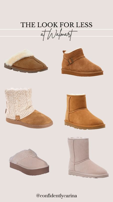 So many cute and affordable boot options at Walmart! These all look so cozy🫶🏻

#LTKmidsize #LTKU #LTKshoecrush