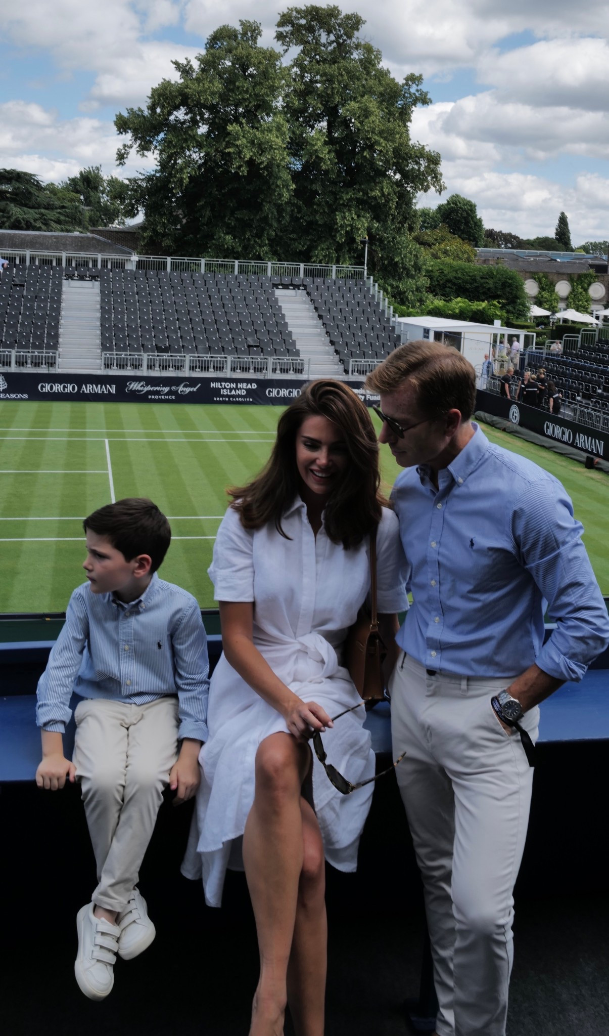 What we wore to the Giorgio Armani Tennis Classic 