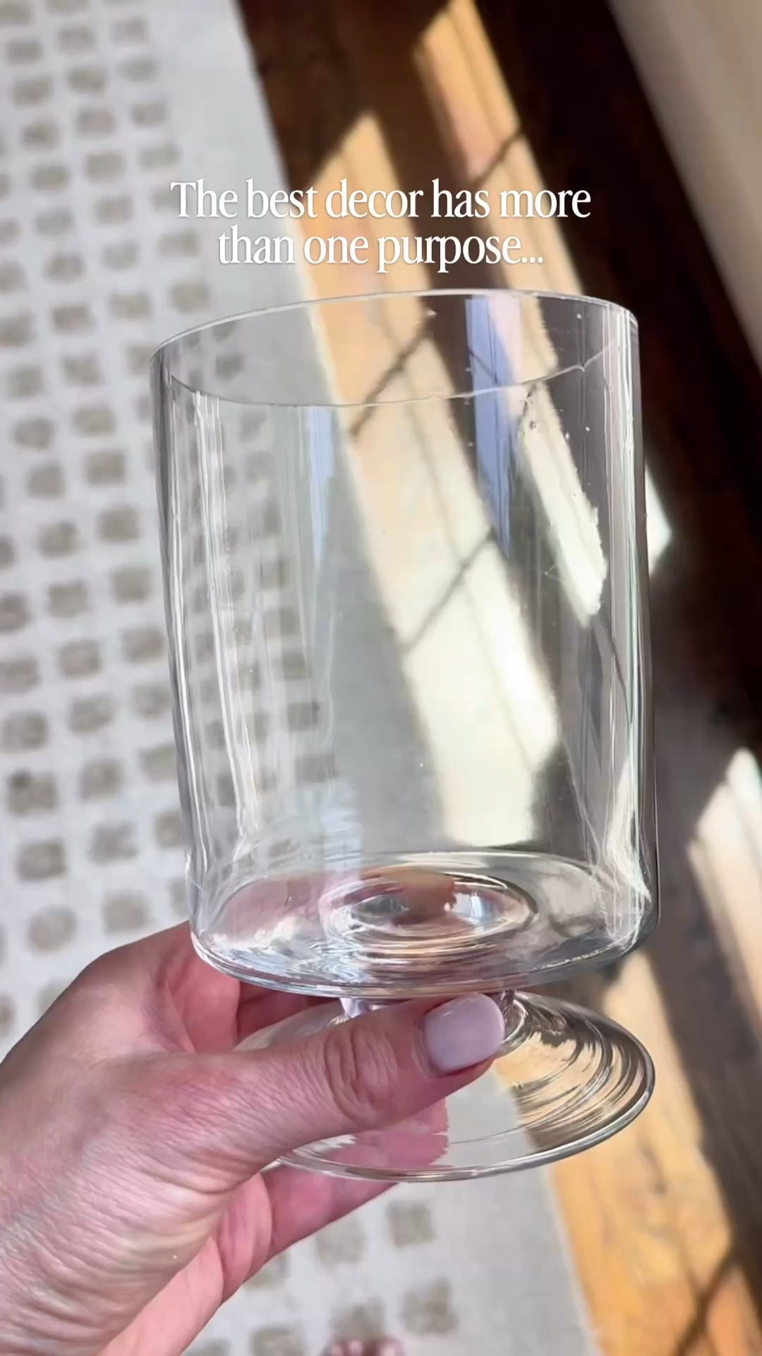 One of my favorite $20 Amazon home finds! 🤍 I always look for decor that can be styled more than one way, and this glass vase is exactly that. I use it as both a flower vase and a candle holder, and I’ve restyled it throughout every season in my home. It’s one of those timeless, versatile pieces I reach for again and again. #amazonhome #amazonfinds #glassvase #homedecor #homestyling #neutraldecor #interiordesign #timelesshome #livingroomdecor #coffeetablestyling #decorfinds #affordabledecor #designerlookforless #seasonaldecor #ltkhome

#LTKHome #LTKSaleAlert #LTKSeasonal