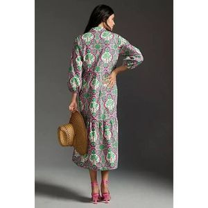 Anthropologoe The Bettina Tiered Shirt Dress by Maeve | Poshmark