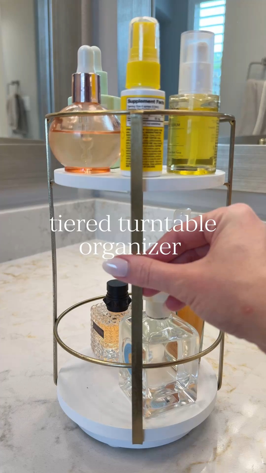 This tiered turntable organizer that I found at Target is perfect for beauty supplies! 


beauty finds, organization finds, beauty organizer, target finds, bathroom organization

#LTKHome #LTKBeauty