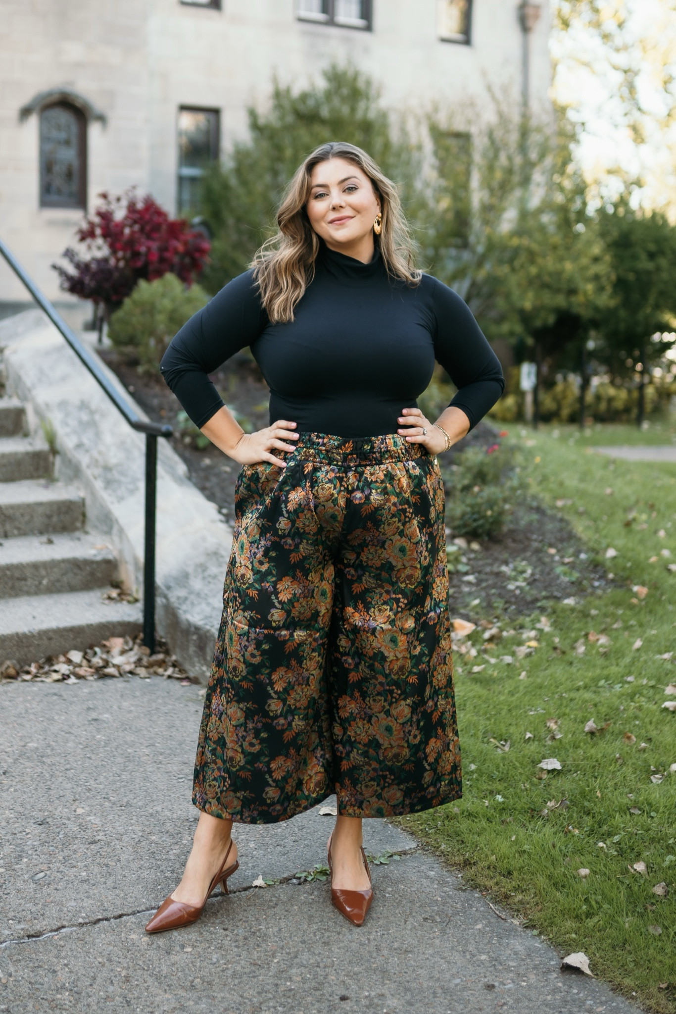 Comfort and fashion in one outfit, perfect thanksgiving outfit or holiday outfit. Wearing 2X in pants (should have done 1X) and 1X in top. Use CARALYN30 at Anthropologie through 11/24 & CARALYN20 at Spanx. 

#LTKParties #LTKSeasonal #LTKMidsize