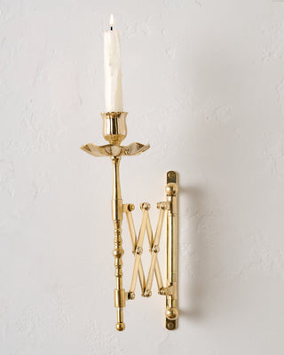 Solid Brass Accordion Wall Sconce | Magnolia