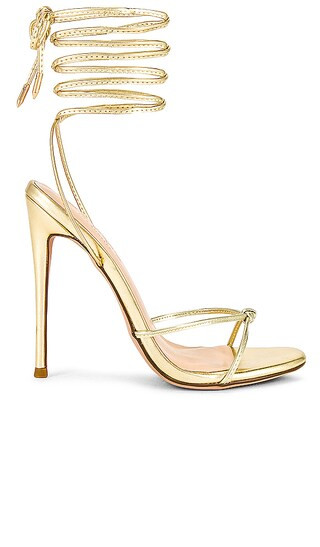 Athens Sandal in Golden | Revolve Clothing (Global)