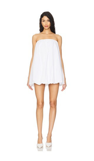 Show Me Your Mumu Beverly Bubble Dress in White. - size S | Revolve Clothing (Global)