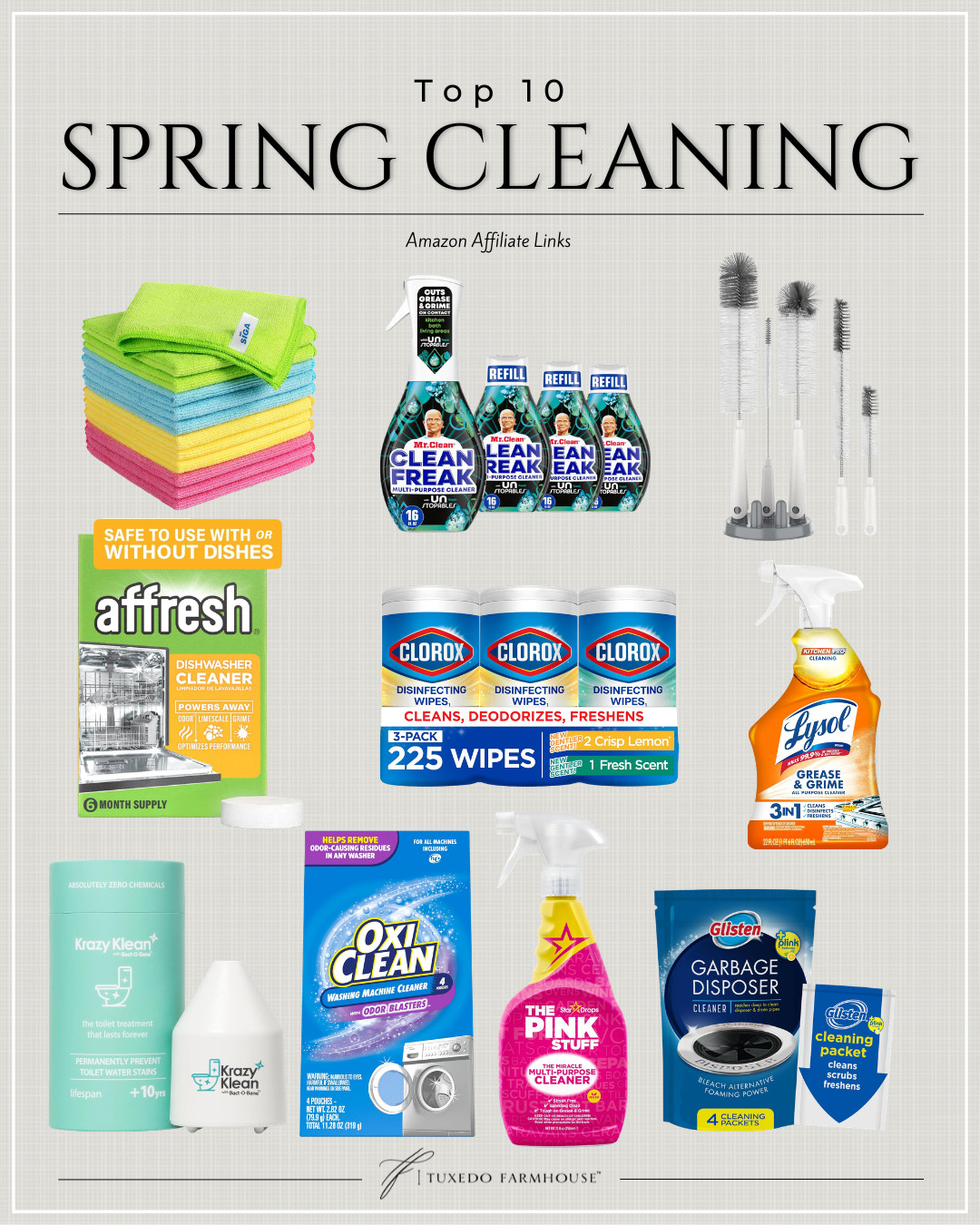 I'm excited to share some must-haves for your spring cleaning! From deep cleaning to disinfecting, these products will keep your home spotless. #SpringCleaning #HomeEssentials 

 #LTKSeasonal #LTKHome #LTKSaleAlert