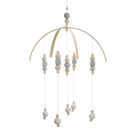 Wooden Beads Pendant Wind Chimes Bell Baby Mobile Toys Wood Beads Crib Nordic Hanging Decoration Win | Walmart (US)
