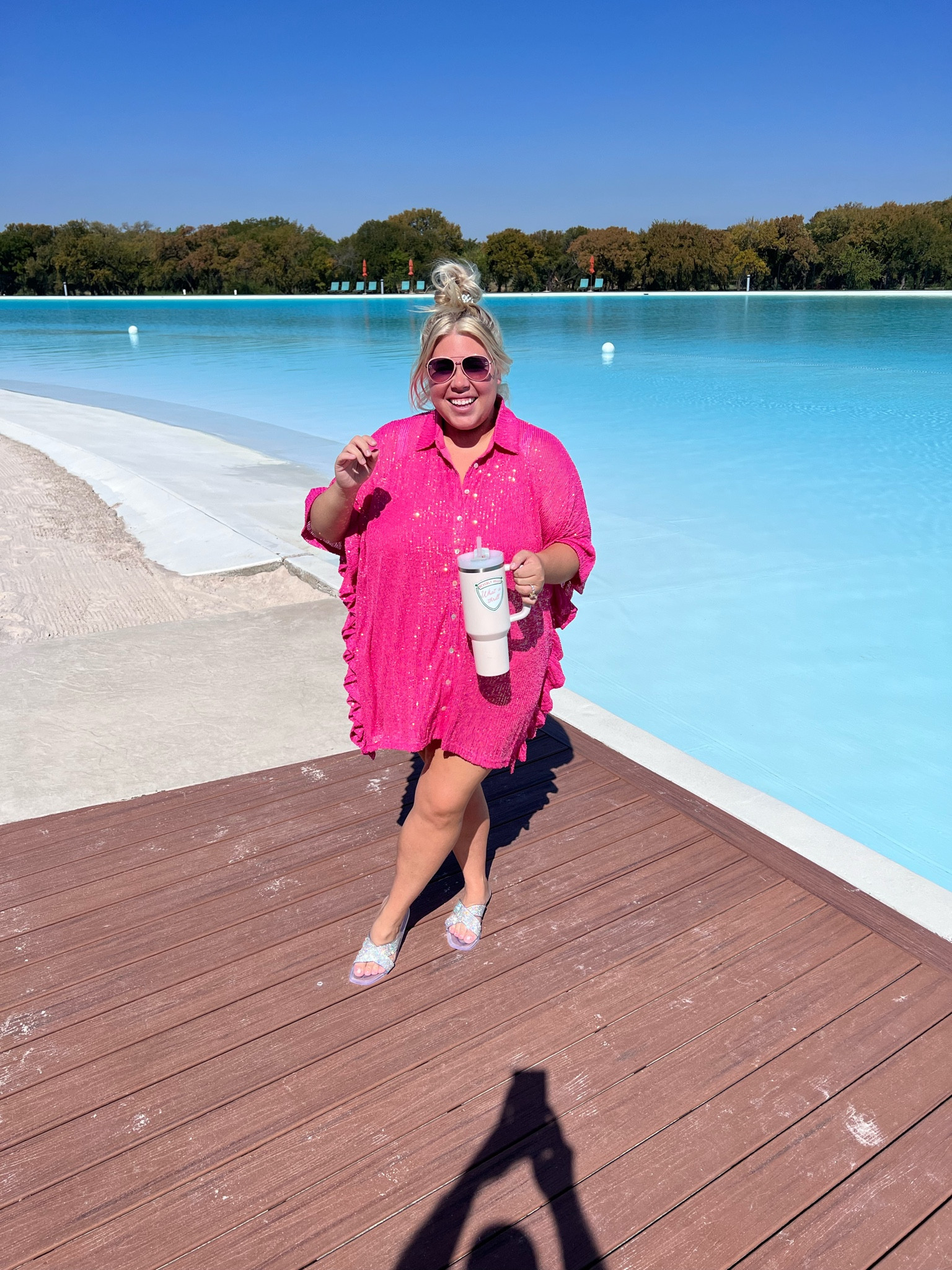 This top is sooooo cute! Wearing it as a cover up today but also with shorts and boots for a concert would be FAB!! 

Wearing a size 1x! 


#LTKfindsunder50 #LTKswim #LTKstyletip