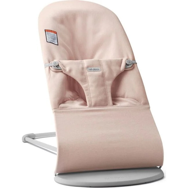 Bouncers | Baby Bouncer Bliss, Woven, Light Pink Melange BabyBjörn | Maisonette | Maisonette