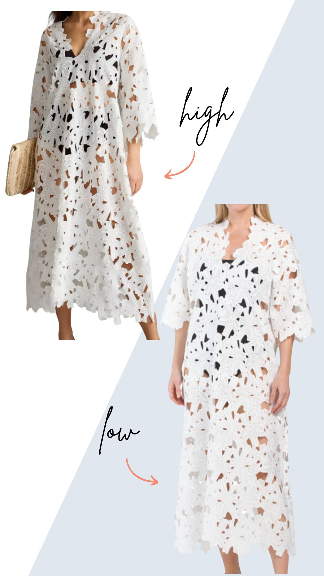 save vs splurge Anthropologie cover up. Spring break cover up. Spring break style. Spring break beach outfit. 

 #LTKFindsUnder50 #LTKFindsUnder100 #LTKTravel