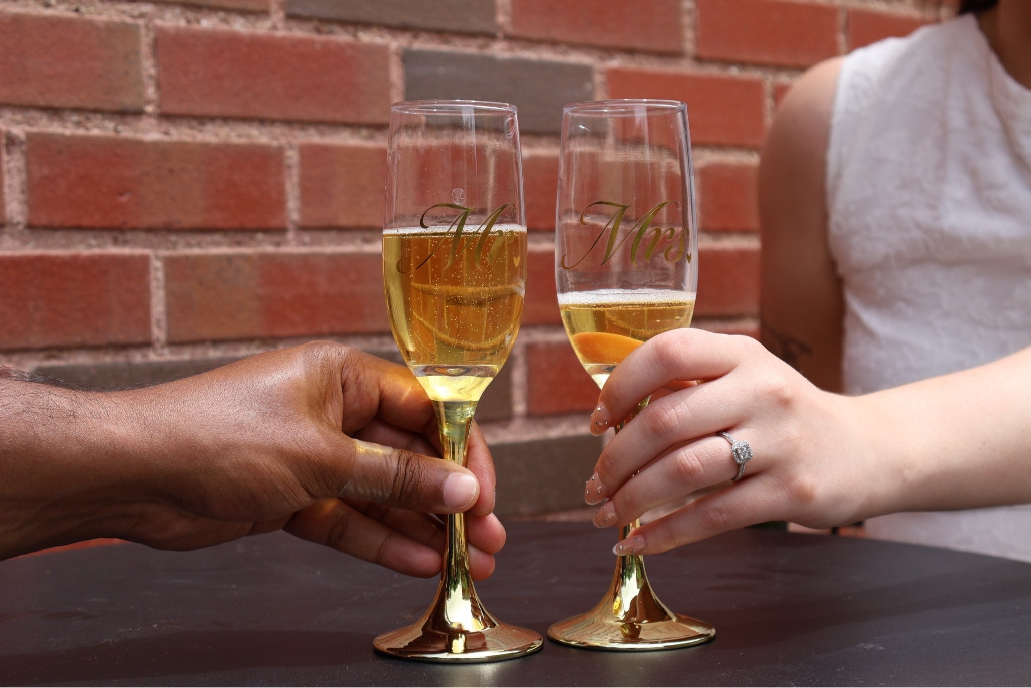 Engagement pictures 🤍 Definitely saving these glasses for our wedding!

#LTKSeasonal #LTKWedding #LTKootd