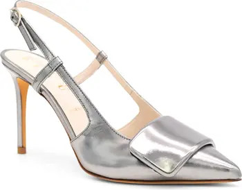 Something Bleu Halen Pointed Toe Slingback Pump | Nordstrom | Nordstrom