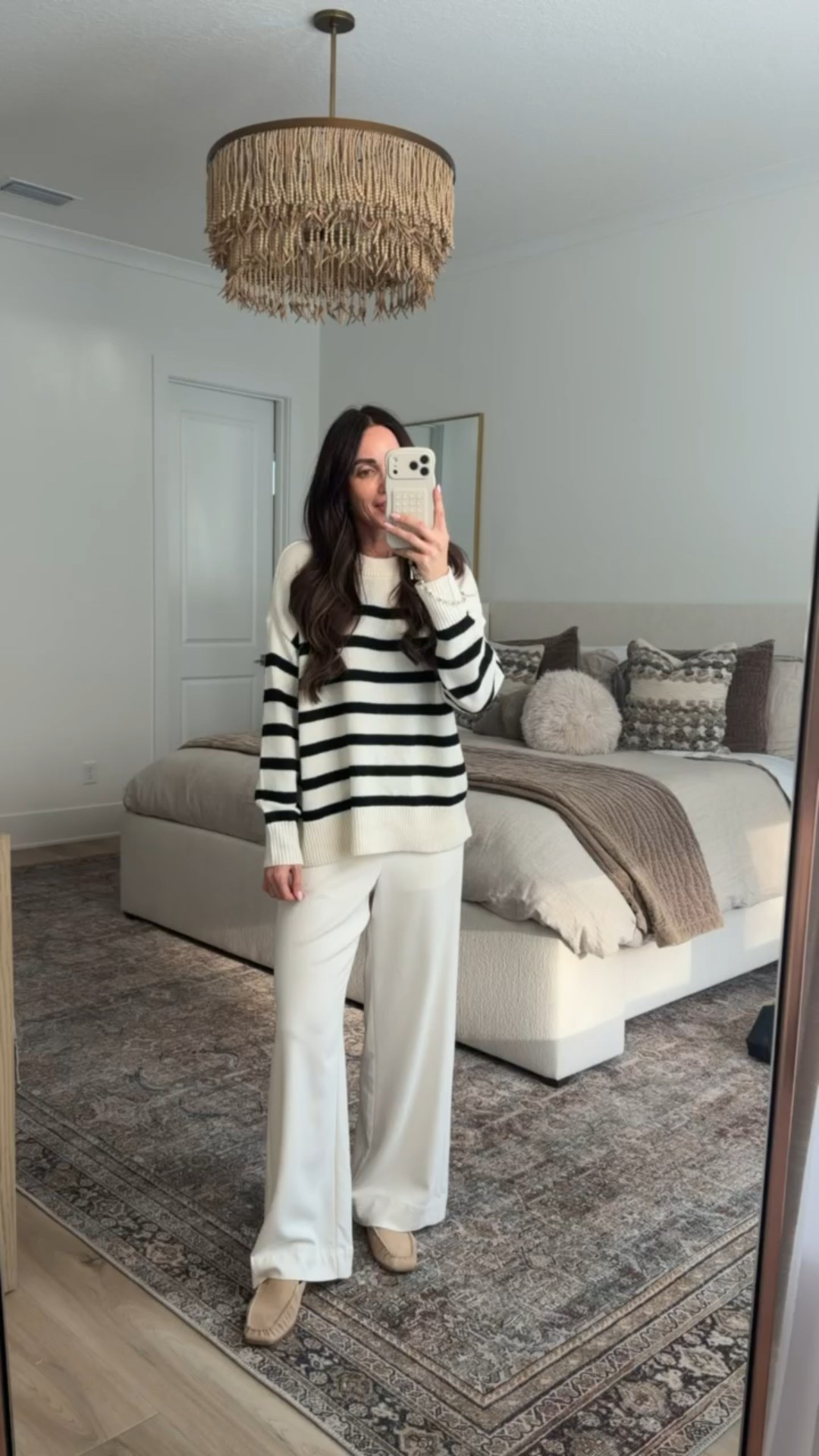 Target look for less, striped oversized sweater, relaxed pants, monochrome outfit, spring outfit, relaxed chic outfit, annabrstyle

#LTKootd #LTKOver40 #LTKFindsUnder100