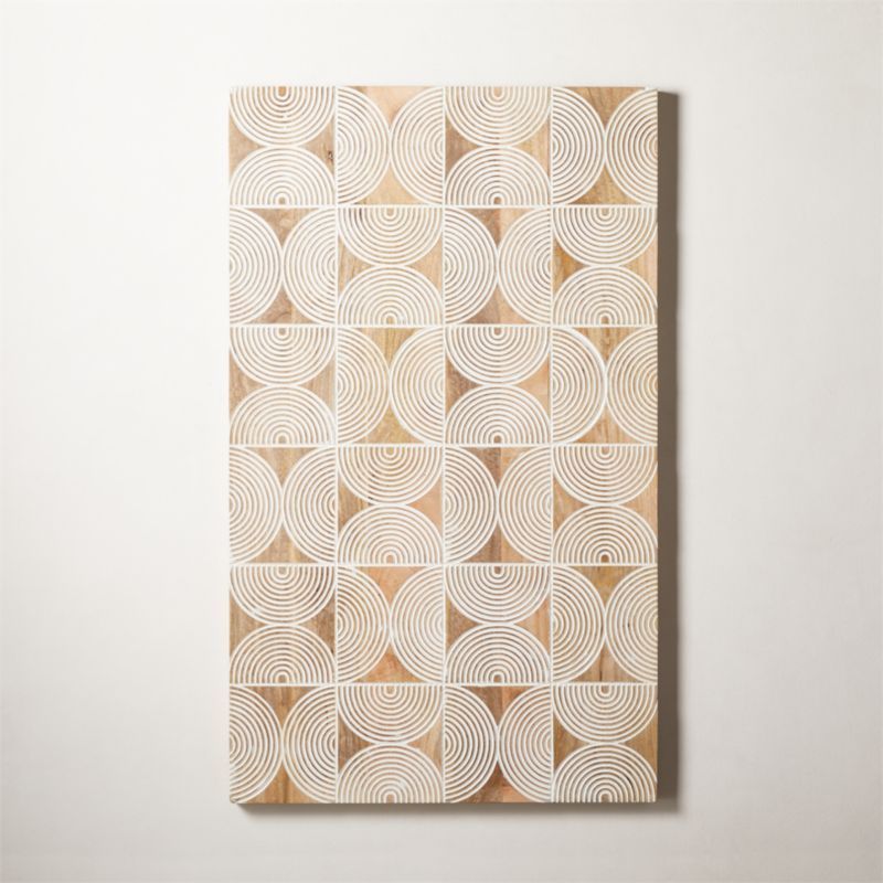 Cultivo Geometric Wood Wall Art + Reviews | CB2 | CB2