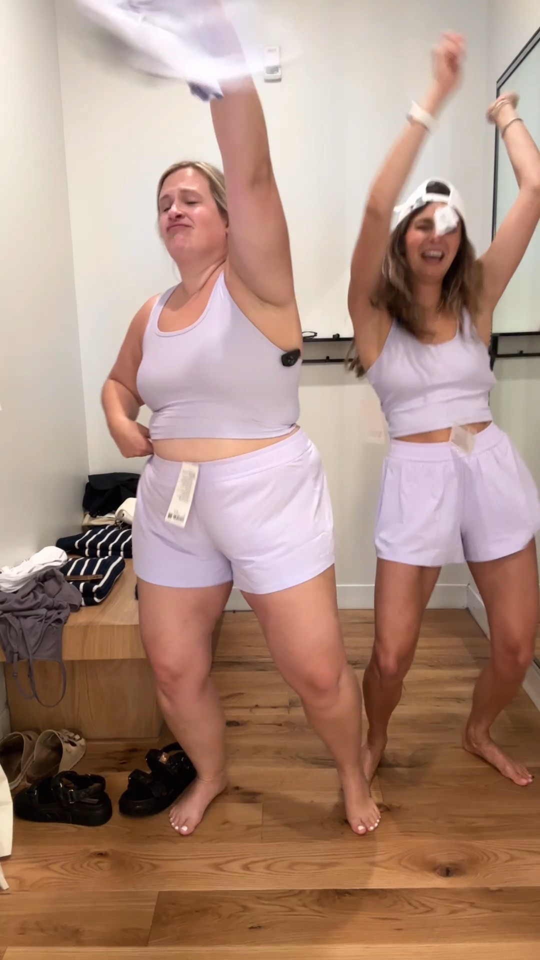 Went to Lululemon had a runway show to Taylor Swift songs and per usual laughed until we cried 🙌🏻

#LTKActive #LTKStyleTip #LTKSummerEdit