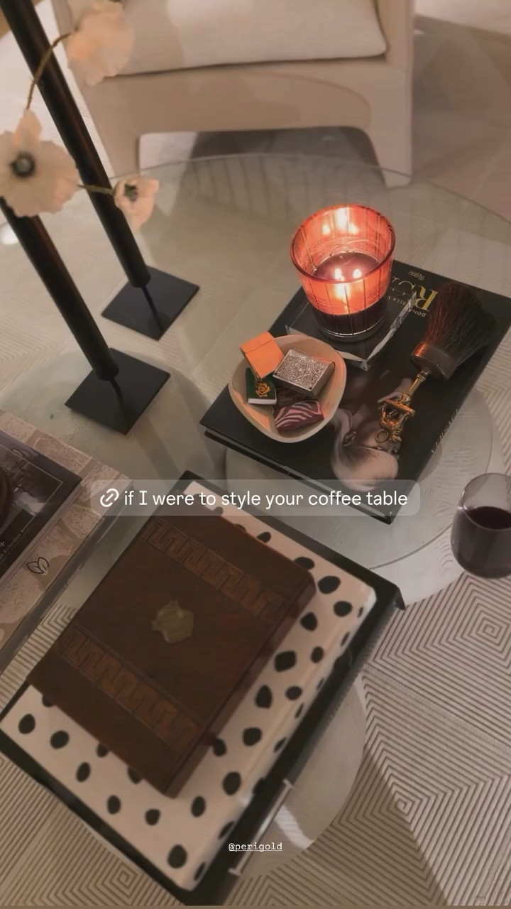 if i were to style your coffee table