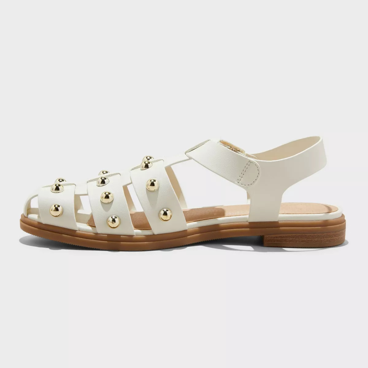 Women's Winnie Studded Fisherman Sandals - Universal Thread™ Off-White | Target