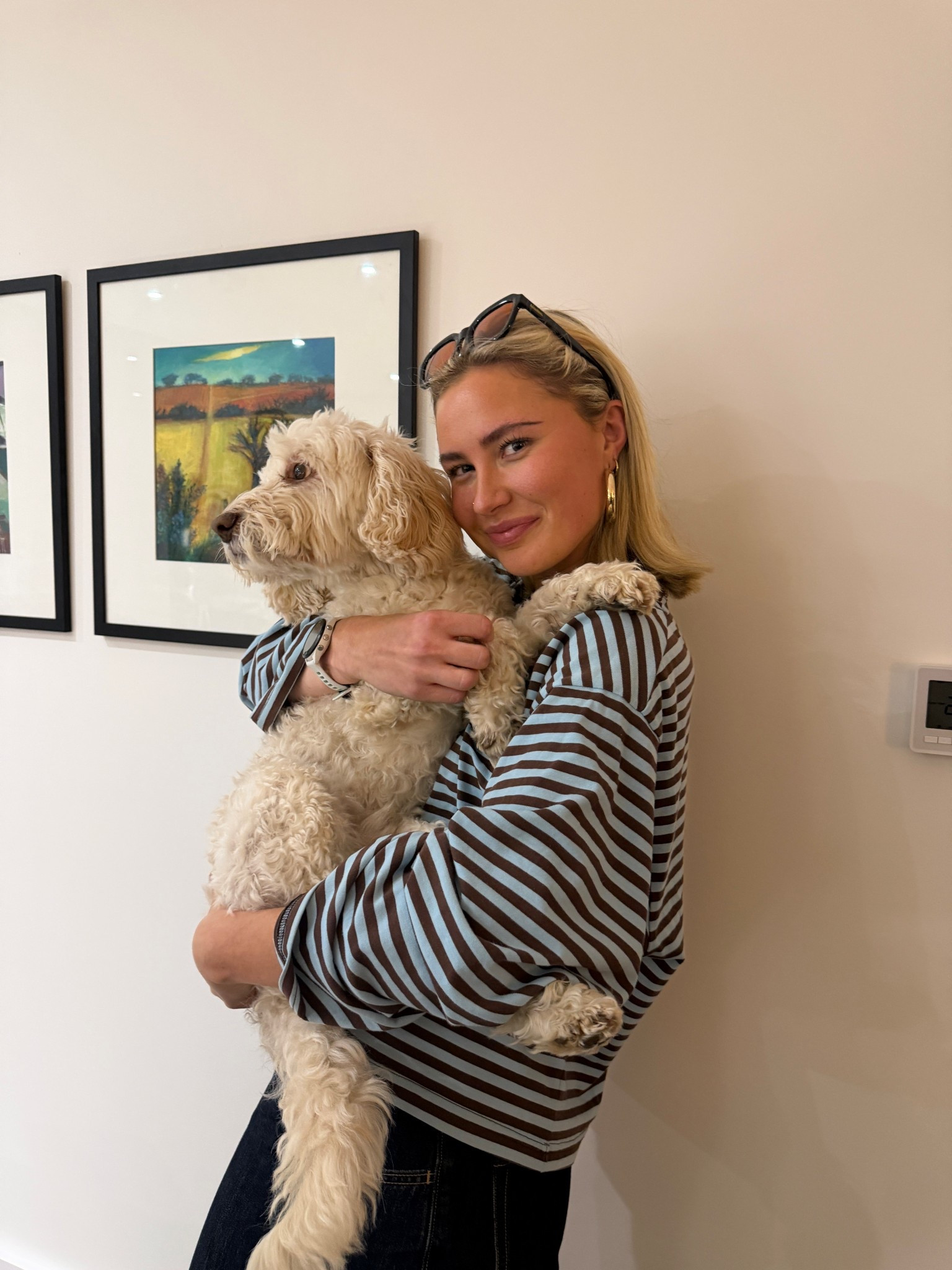 the best striped top ! ⭐️🩵🤎

#LTKwinter #LTKuk