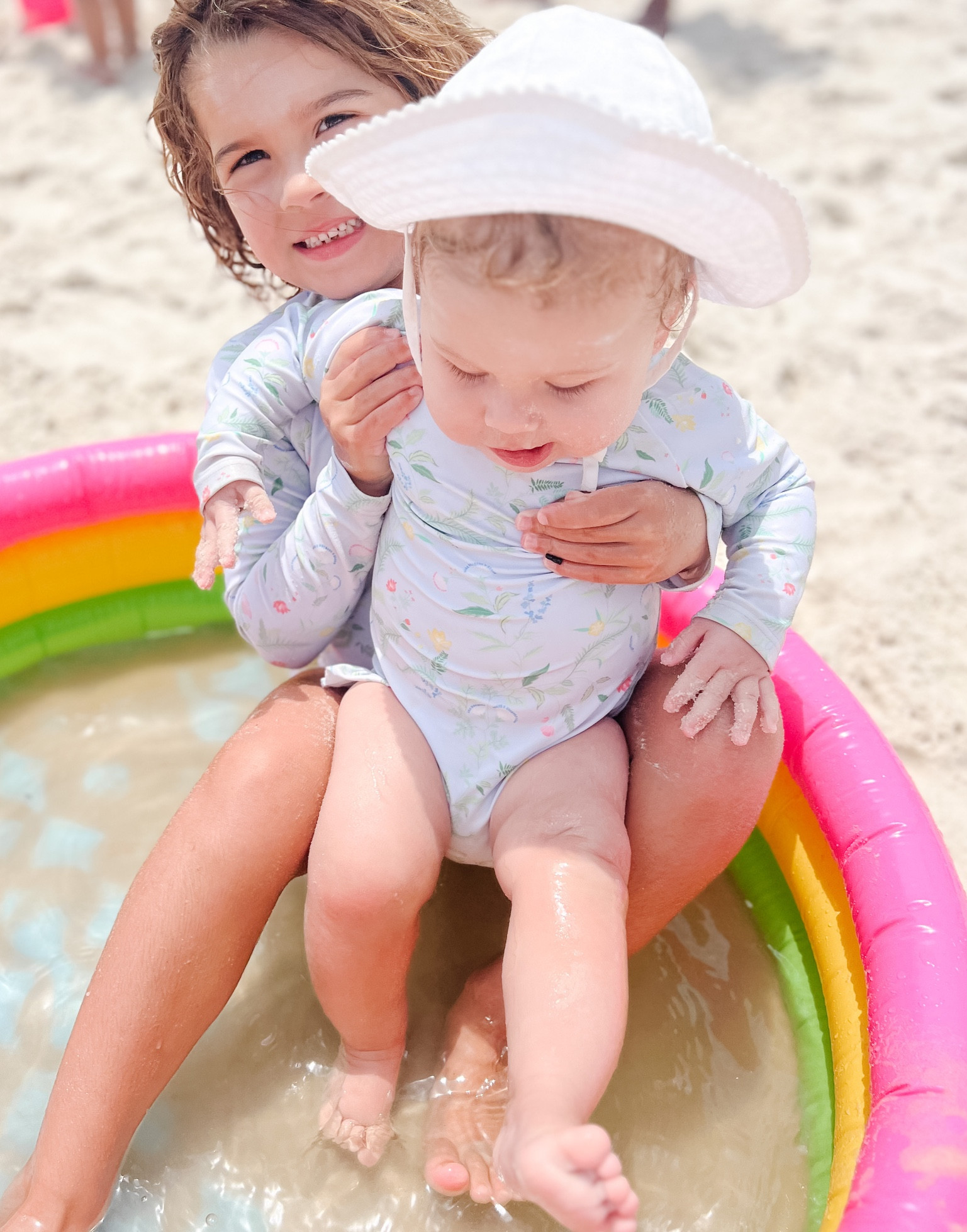 Sister matching moment 

#LTKbaby #LTKfamily #LTKkids