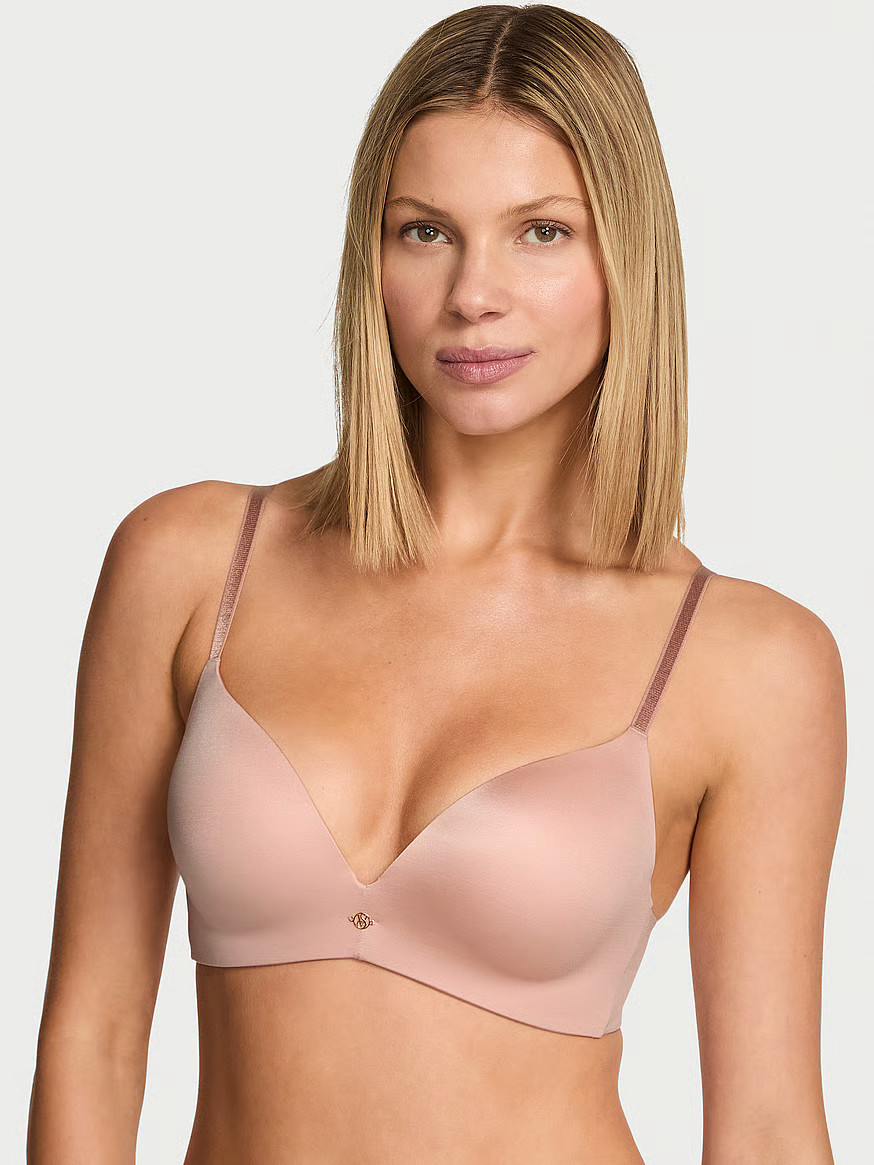 Buy So Obsessed Smooth Wireless Push-Up Bra, Red Lacquer - Order Bras online - Victoria's Secret ... | Victoria's Secret (US / CA )