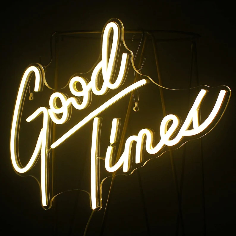 Good Times Neon Sign - Etsy | Etsy (US)