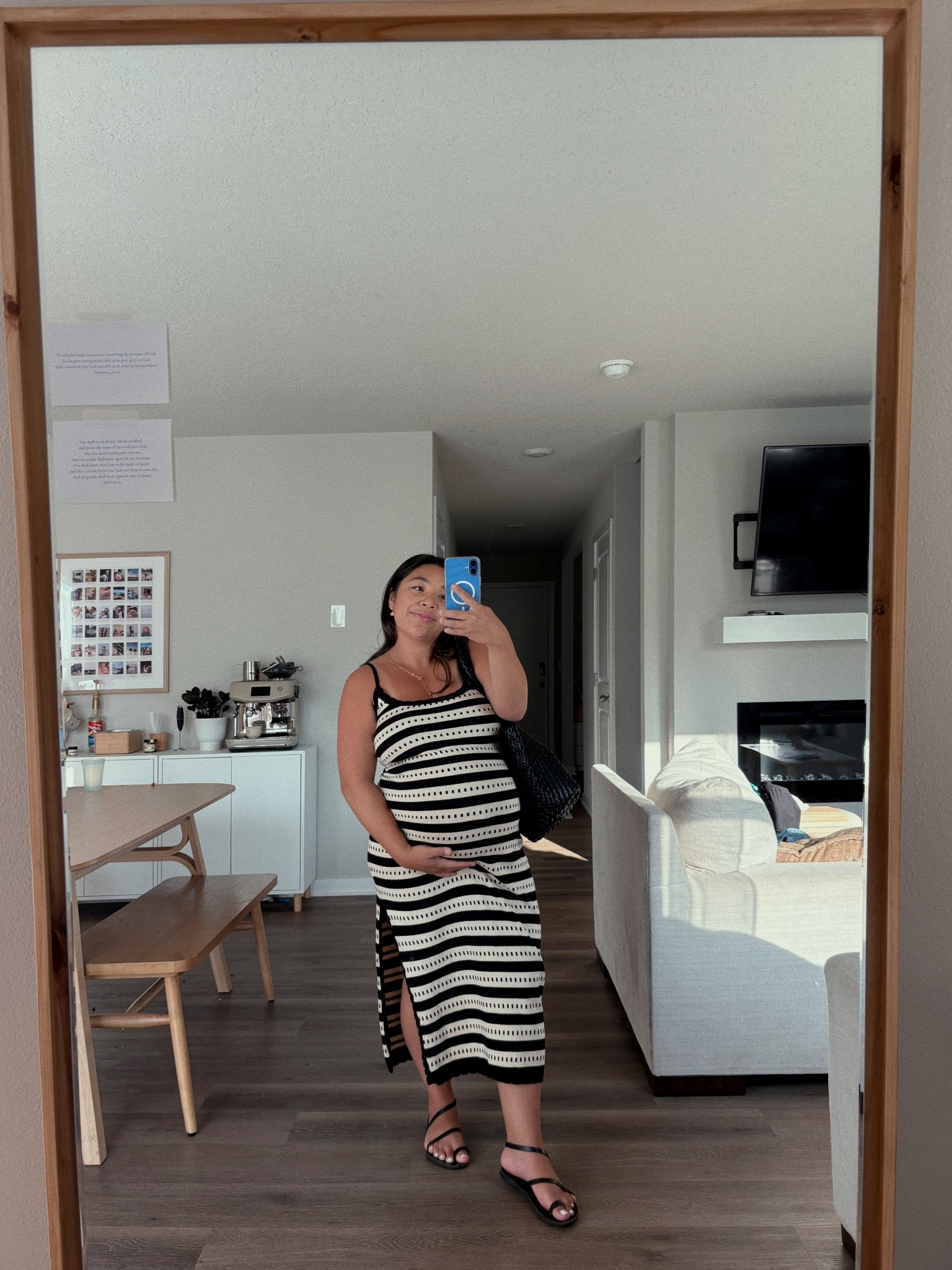 this coastal chic dress is my favvvvv from my order 🥺 the slit is so cute and it’s on sale right now!!! hits me at the perfect length, got a M and i’m 5’0!!! 

#LTKPetite #LTKBump #LTKSeasonal