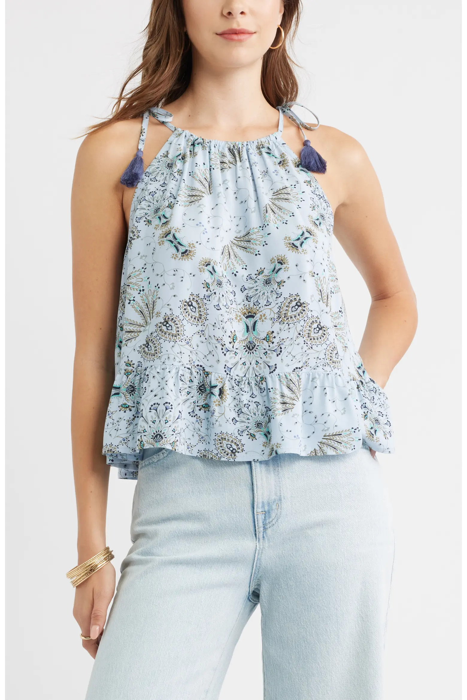 Ruffle Hem Camisole (Women) | Nordstrom | Nordstrom