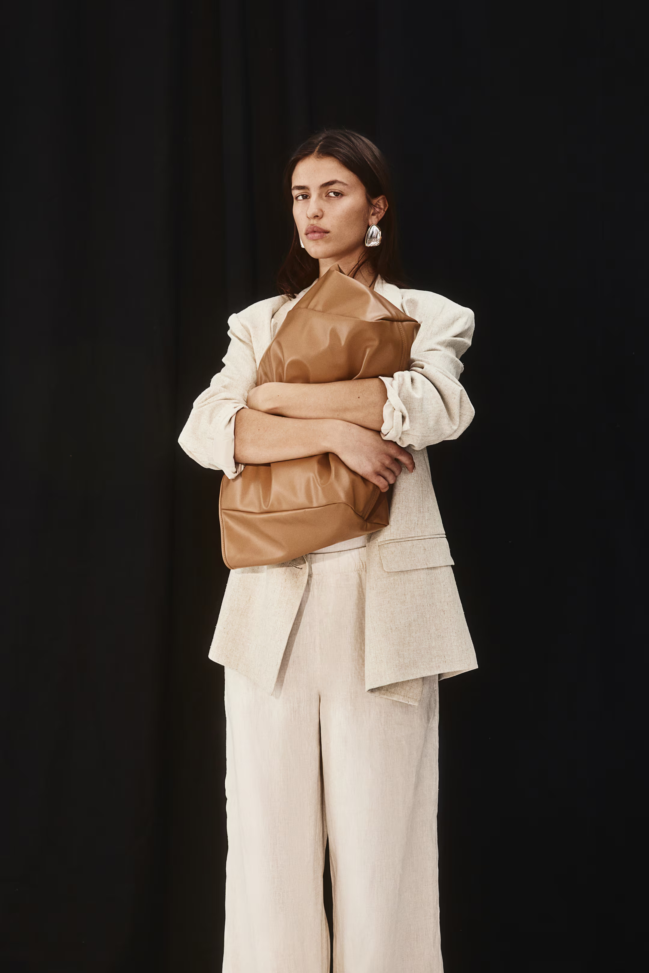 Large Shopper - Brown - Ladies | H&M US | H&M (US + CA)