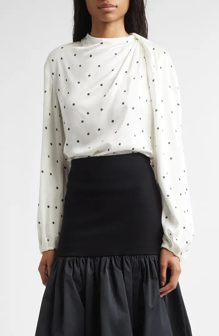 A.L.C. Blaire Polka Dot Top | Nordstrom | Nordstrom