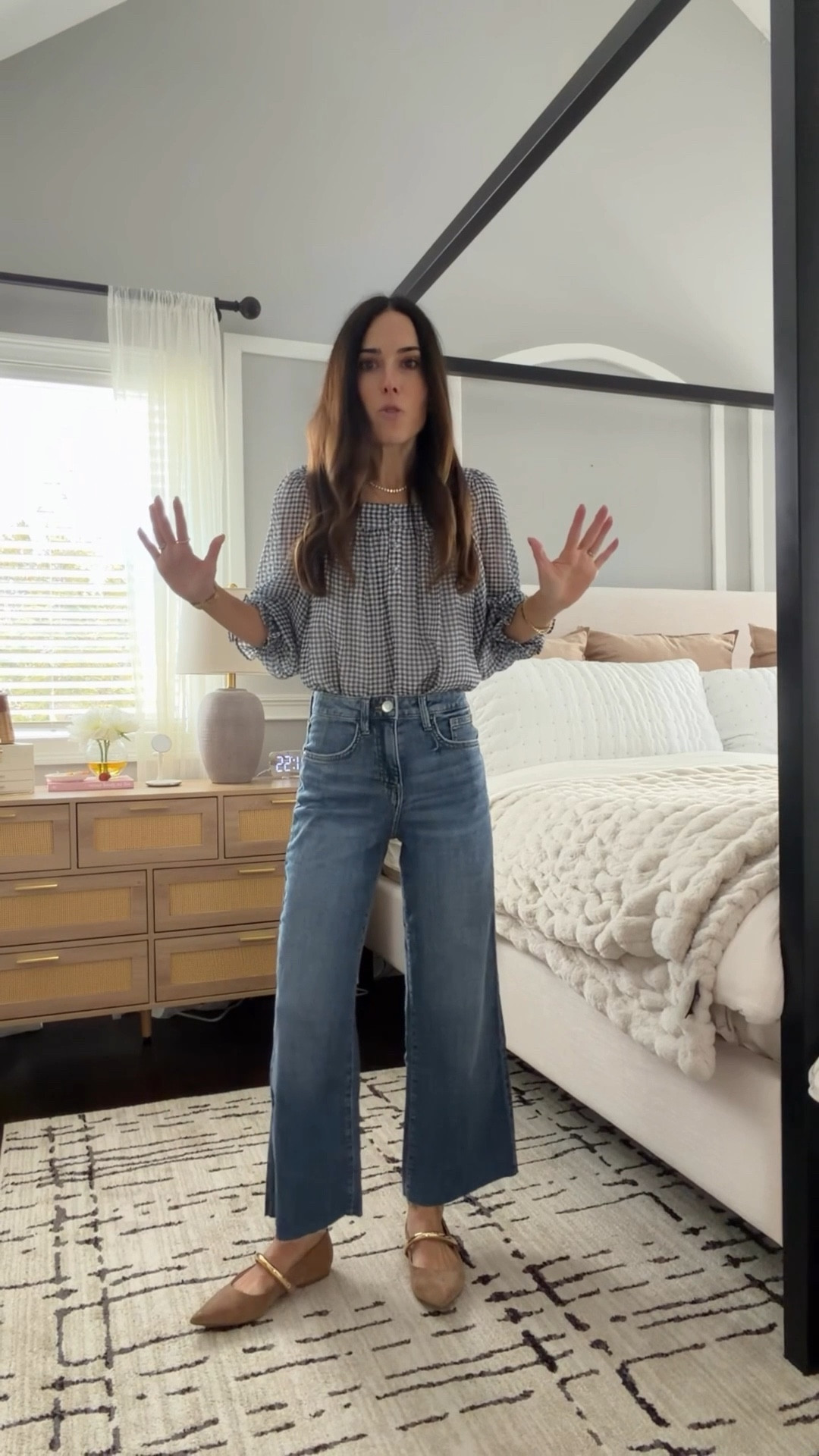 You guys are going to LOVE these jeans from @kohls only $35 and I’m so so impressed. Wearing size 0 #ad #kohlspartner #kohlsfinds 

#LTKOver40 #LTKSeasonal #LTKmomlife