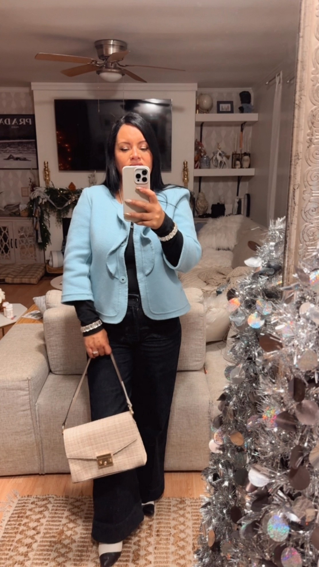 Date night look. 

#datenight #datenightlook #dinneroutfit #oldmoneylook #vintageinspiredlook

#LTKU #LTKOver40 #LTKPetite