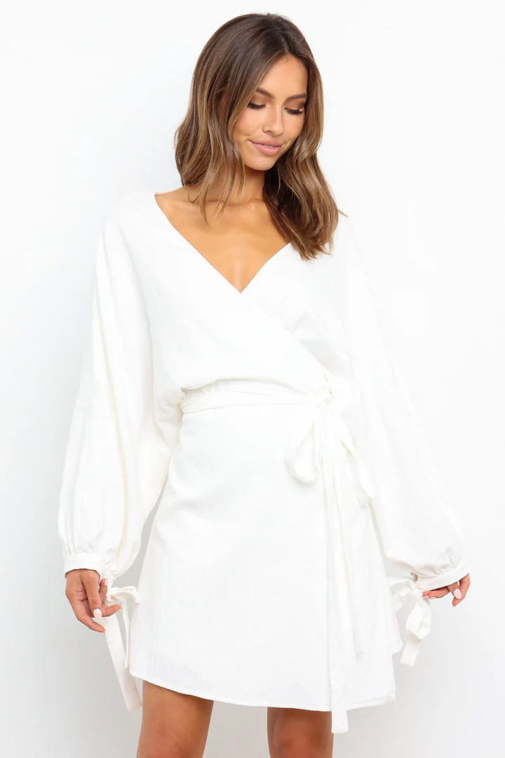 Kazela Dress - White | Petal & Pup (US)