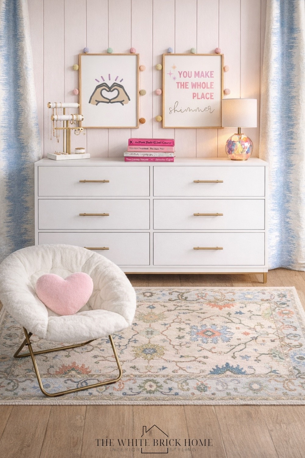 A dreamy, Taylor Swift inspired dresser moment that blends soft pastels, gold accents, and inspired wall art for a Swiftie retreat. 

Girls room, girls bedroom, girls room dresser, Taylor swift, Taylor swift bedroom decor, Taylor swift bedroom idea, Taylor swift wall art, girls room chair, girls room rug, girls room dresser, girls room curtains, girls room wall art, girls room decor, pink bedroom, Taylor swift room, girls room furniture, bedroom, kids bedroom, wayfair girls room furniture, wayfair, Etsy, Amazon, pottery barn kids 

#LTKKids #LTKSaleAlert #LTKHome