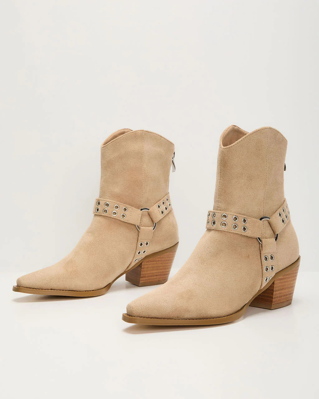 Wynnie Western Grommet Detail Booties | VICI