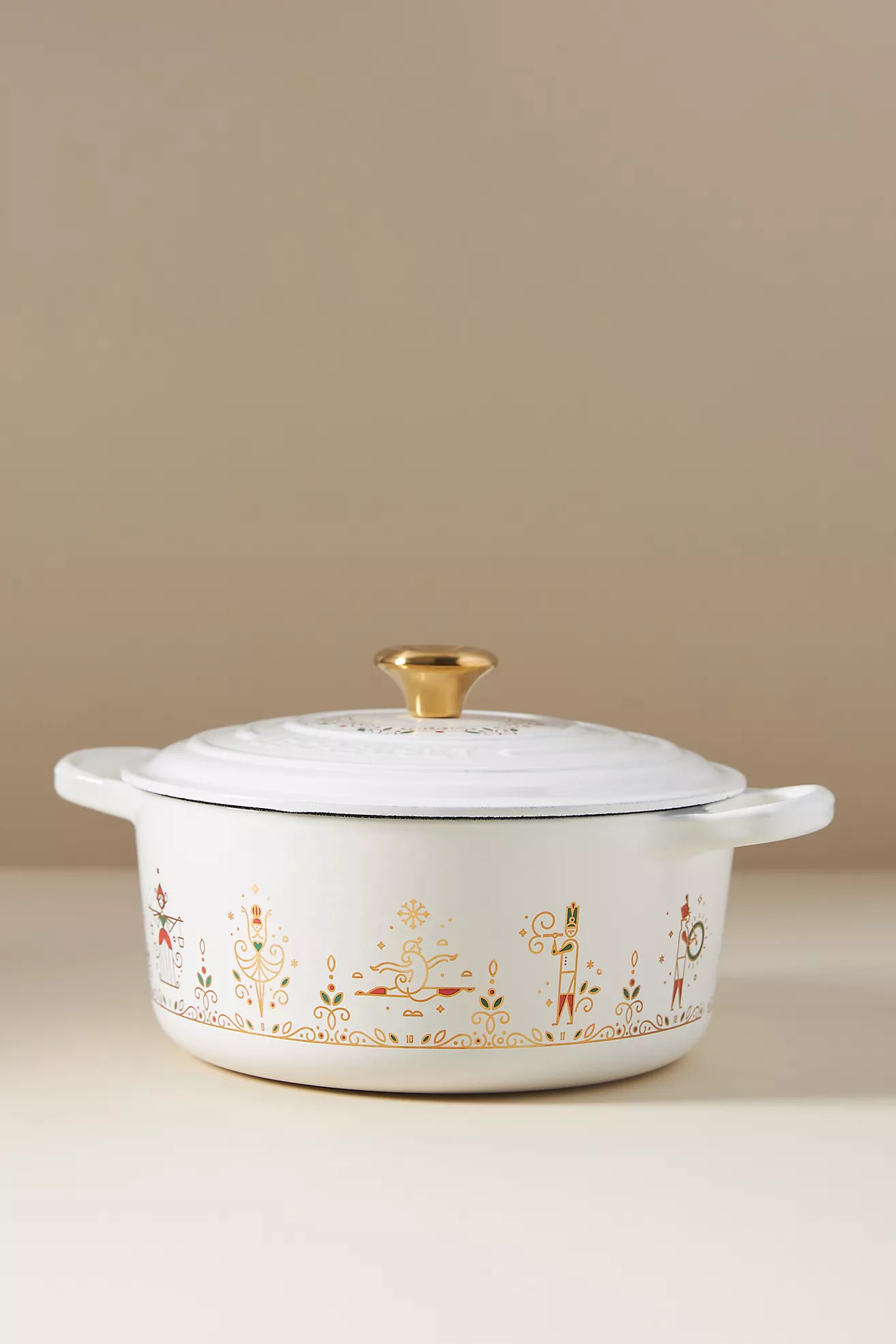 Le Creuset 3.5 QT Noël Collection 12 Days of Christmas Round Dutch Oven | Anthropologie (US)