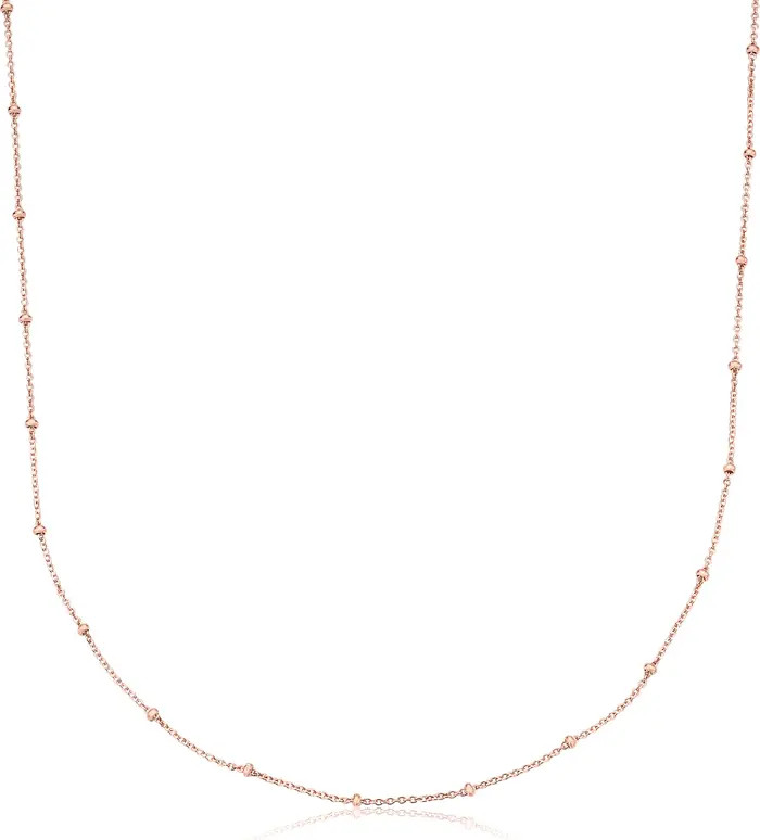 Monica Vinader 21-Inch Fine Beaded Chain | Nordstrom | Nordstrom