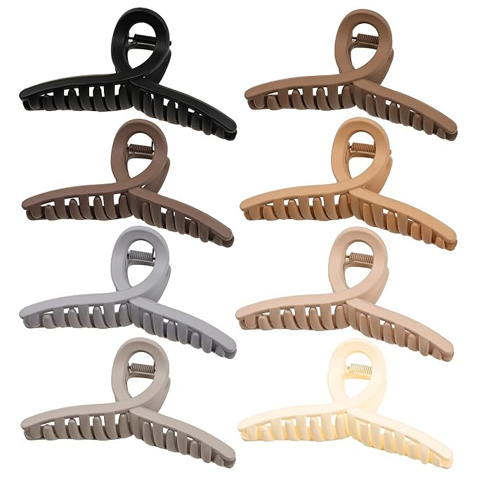 Claw Hair Clips for Women Thick Hair - Big Butterfly Claw Clips for Grils long hair Cute Jaw Clip... | Amazon (US)