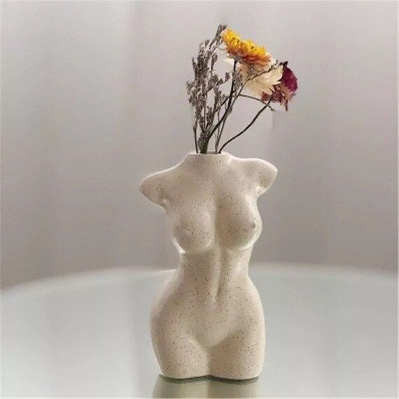The Original Body Vase Resin Female Nude Body Vase 12cm | Etsy | Etsy (US)