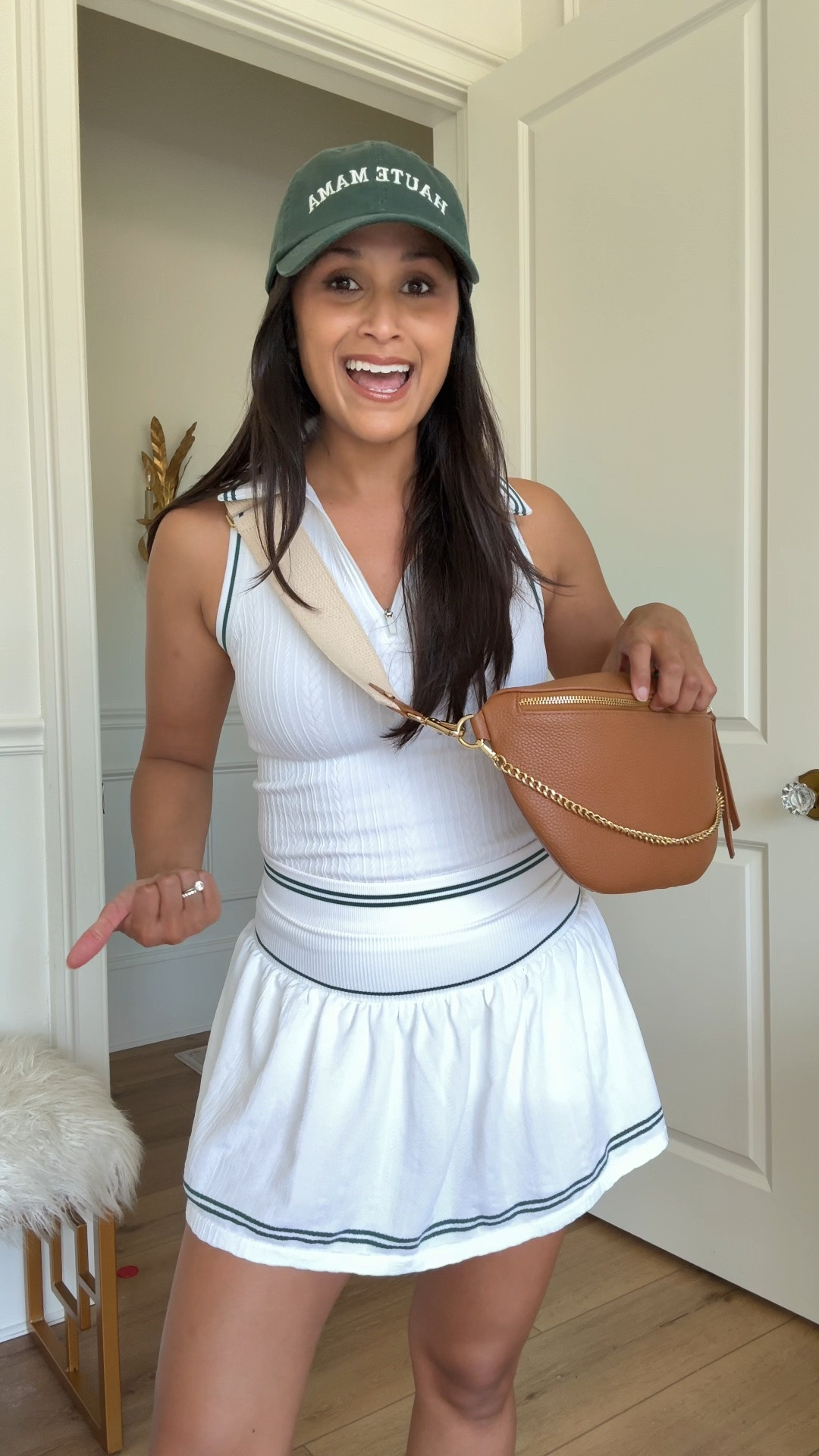 This knit skort from @Target is so stretchy & comfy!  Take 20% OFF my Beck sling bag with code: HAUTE20
#giginewyork #activewear #tennisskirt

#LTKdayinmylife