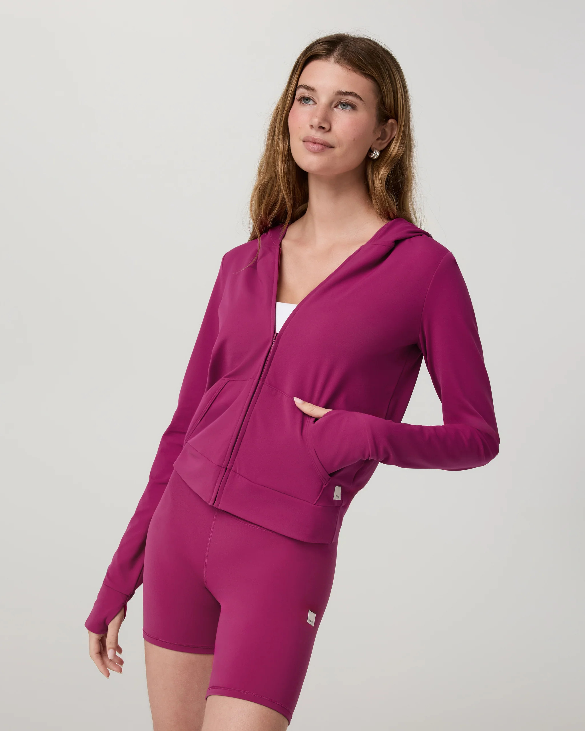 Vuori AllTheFeels\u2122 Mini Full Zip Hoodie | Vuori Clothing (US & Canada)