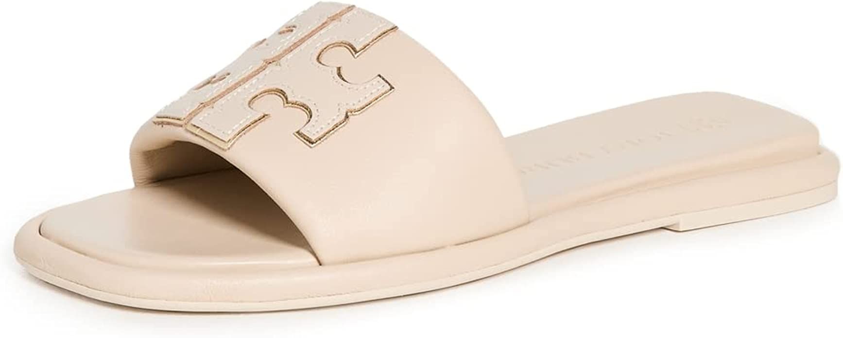 Tory Burch Women's Double T Sport Slides | Amazon (US)