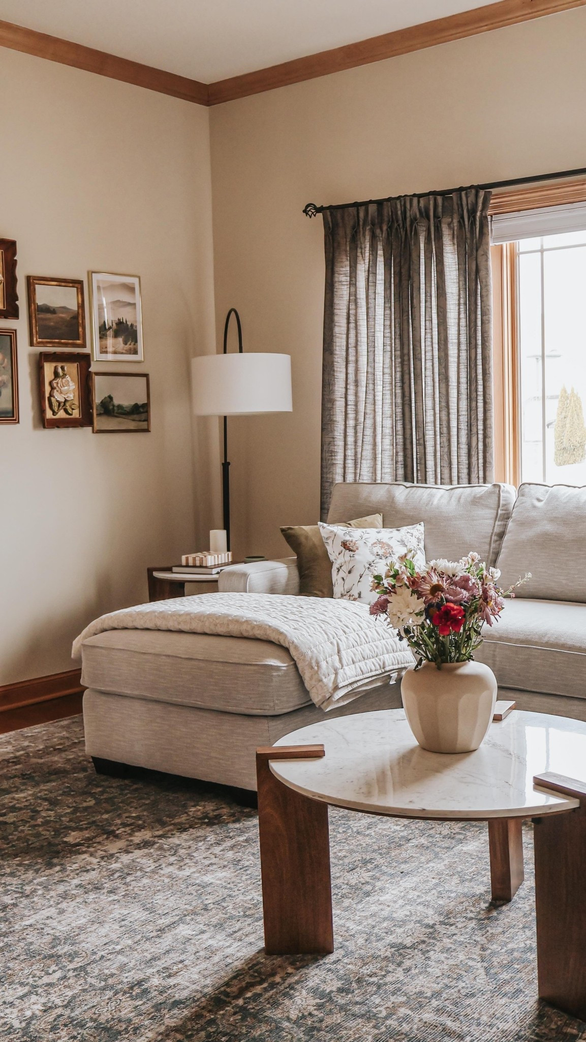 I want a home not just a house, and I want my home to feel cozy, comfortable and peaceful, I want a home that has personality , that’s vintage and gives me the sense of nostalgia and magic and family.  I love I can find all the pieces of furniture I want at @slumberland_furniture , they have amazing prices, beautiful and so well made, impressive quality that you know it will last , this sectional is so comfortable and my favorite spot to watch movies with my babies and the coffee table and side tables are the rustic touch that I was looking for ! I am in love !!! 🥰 @slumberland_furniture is having their spring sale and up to 50% of listed prices in store and on line. Make sure to check them out!! 👍👌👌 🏃🏻‍♀️ 
.
.
.
.
.
.
.
.
.
.
.
#slumberlandfurniture #slumberland #slumberlandpartner #midwestliving #vintagehomestyle #vintagehomeinspiration #spanishhome #spanishinspiredhomes #italianhomedesign #myhometoinspire #myhomedecor #myhouseandhome