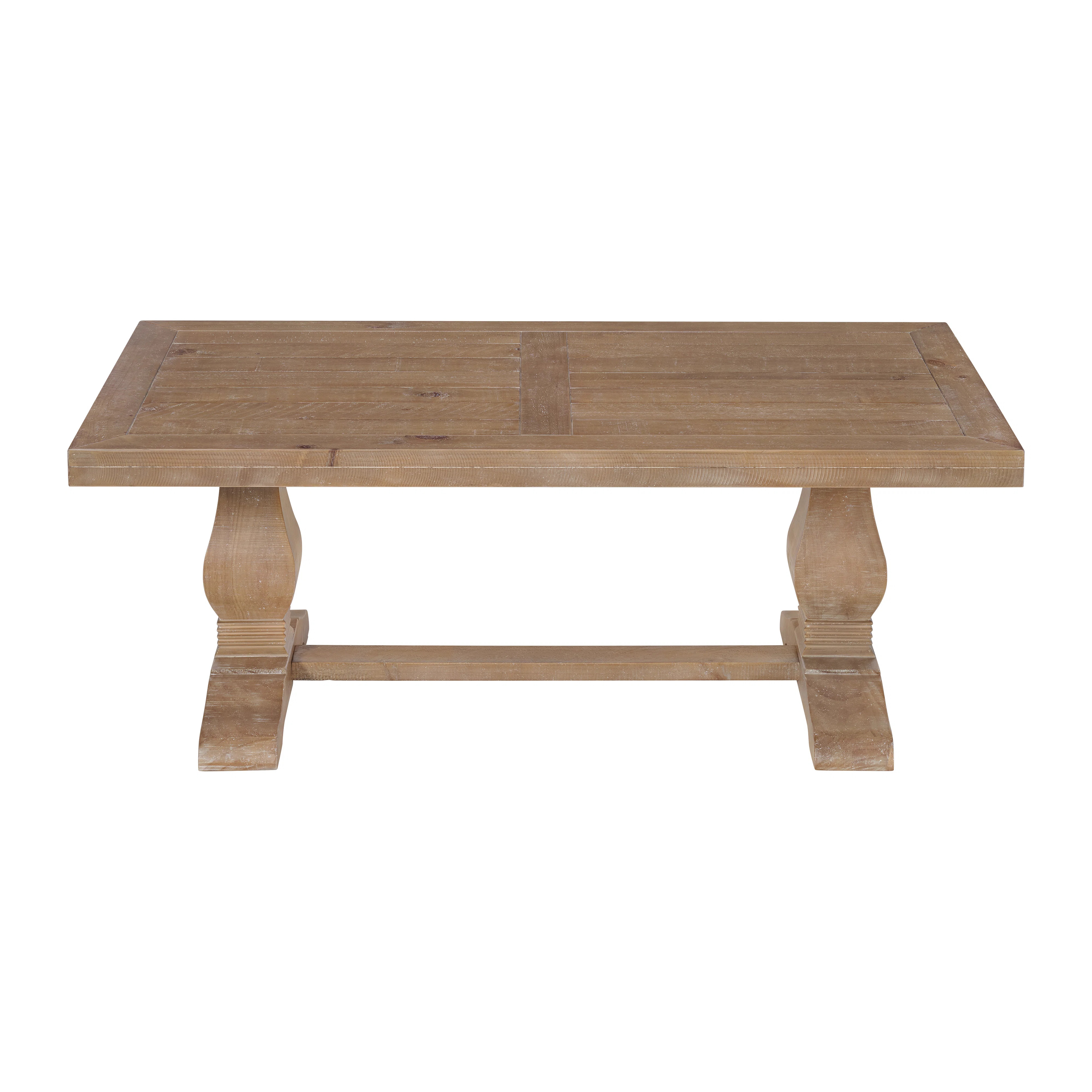 Sarcoline Solid Wood Pedestal Coffee Table | Wayfair North America