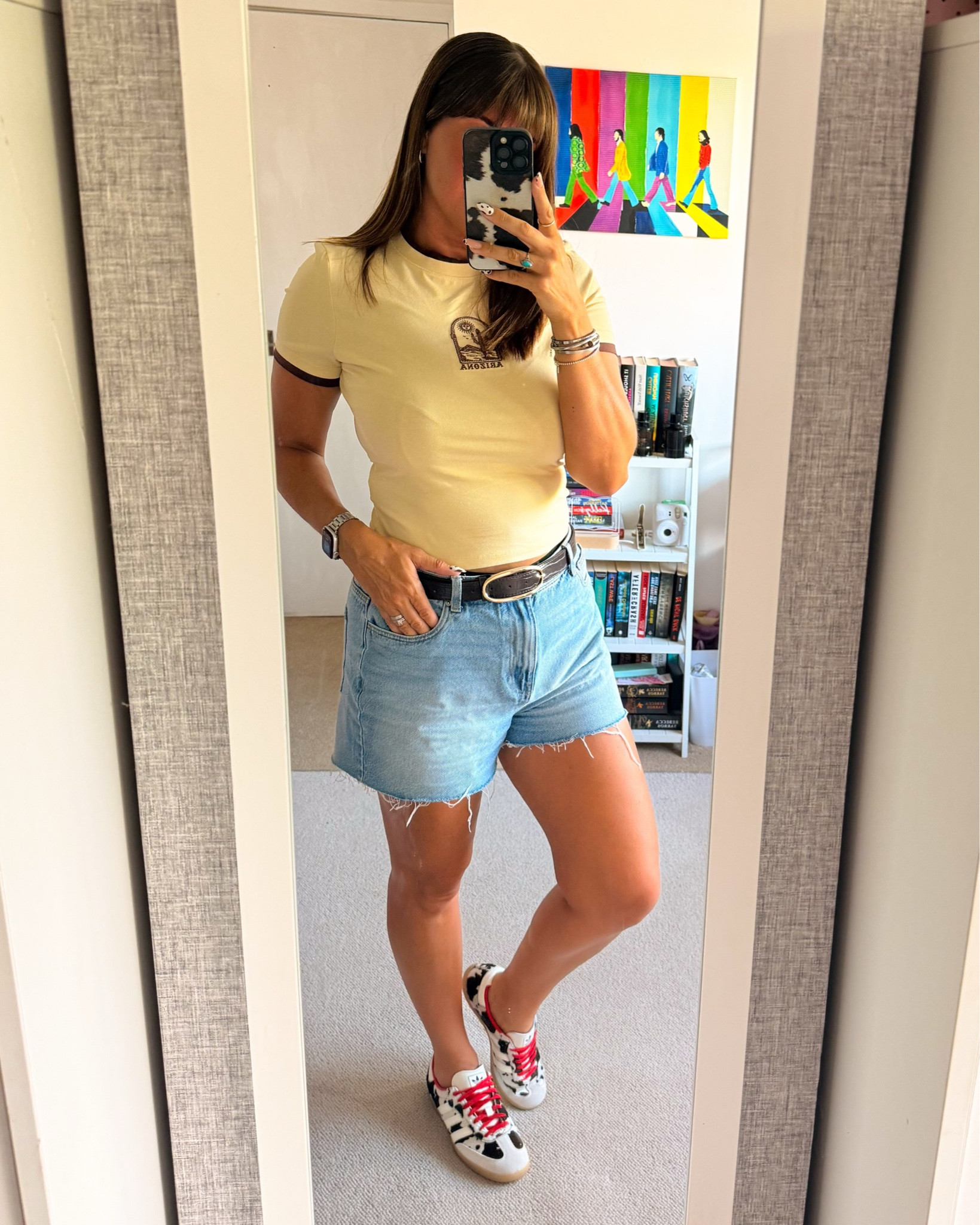 Casual Friday Fit ☀️✨🤎

T-shirt @primark 

#casual #shorts #primania #ootd #style