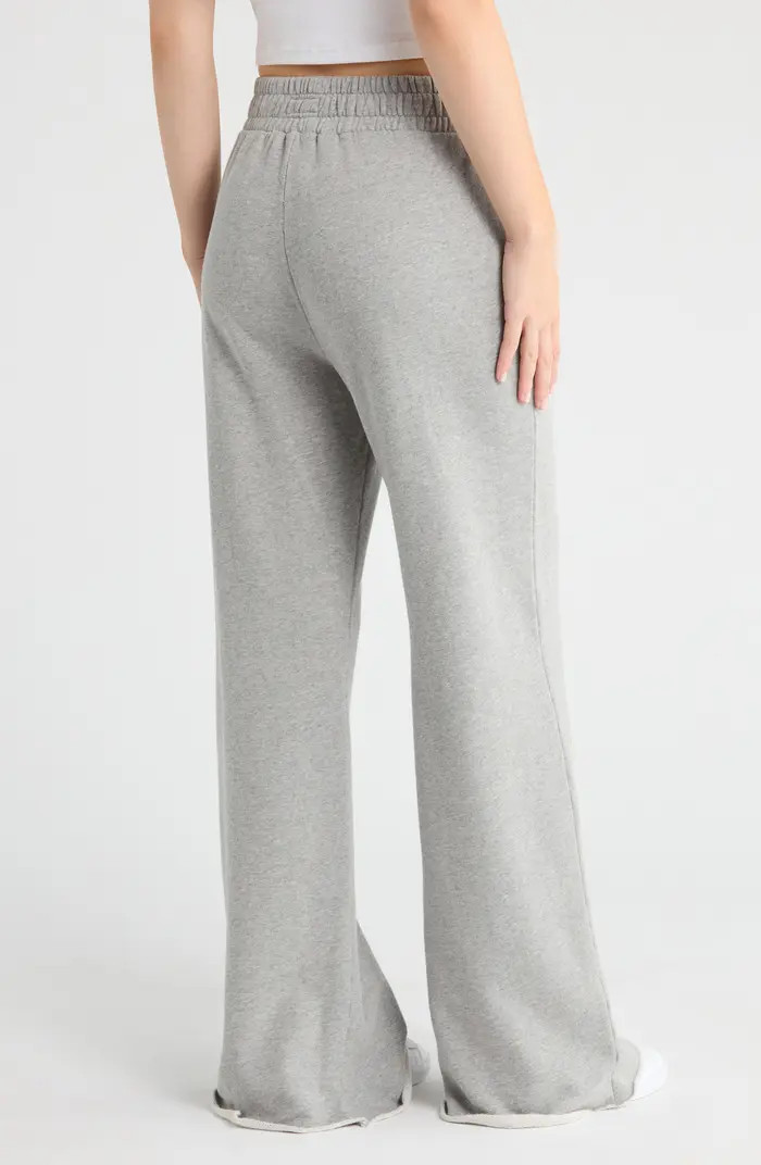 MOTHER Quickie Roller Cut Cotton Sweatpants | Nordstrom | Nordstrom