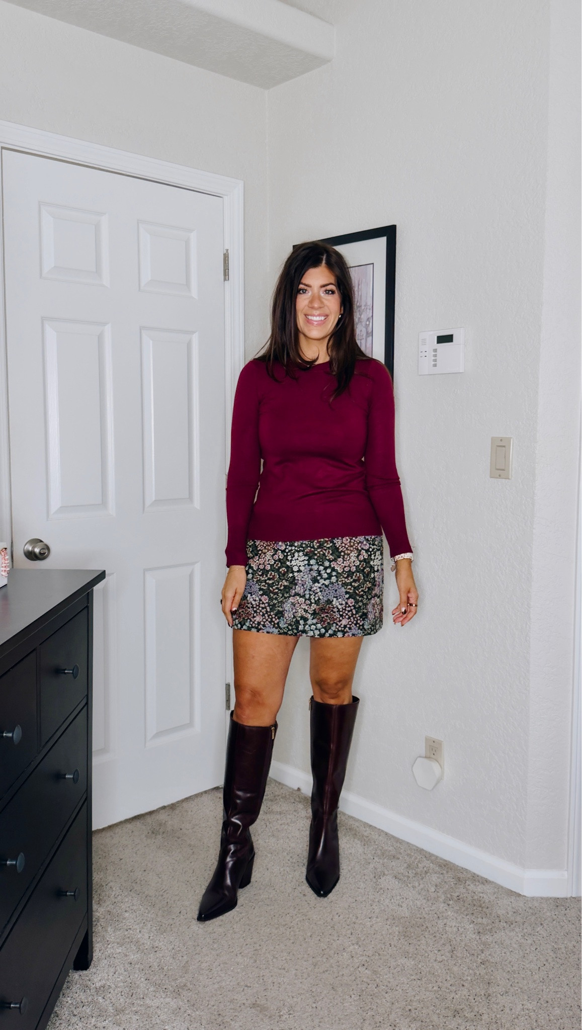 Fall try on
In a medium pullover and 10 skirt

#LTKMidsize #LTKTall #LTKOver40